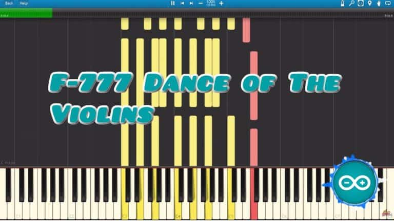 F777 – Dance Of The Violin Piano Midi Synthesia Cover