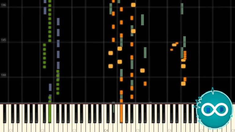 Waterflame – Final Battle Piano Midi Synthesia