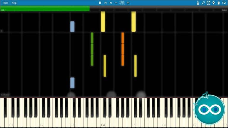 Kahoot Music/Soundtrack “answer_20sec.mp3” midi piano synthesia
