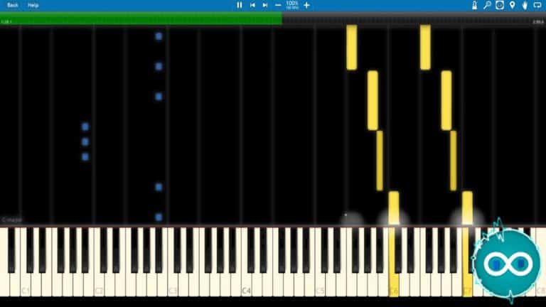 Waterflame/Castle Crashers The Race Around The World Piano Midi Synthesia
