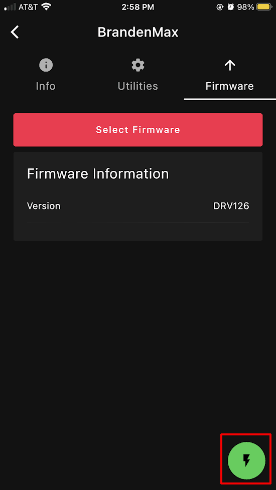 The firmware ready to flash.
